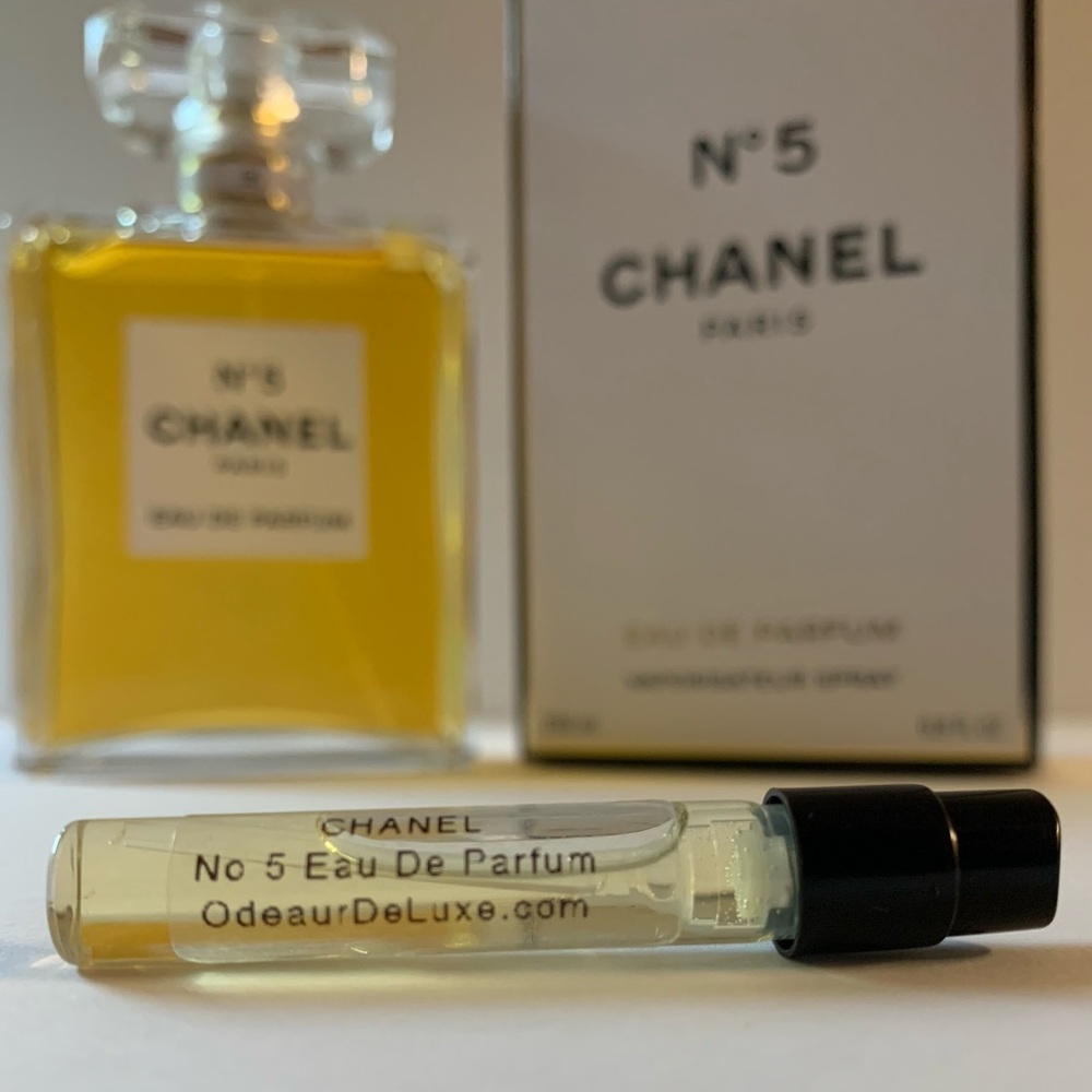 CHANEL NO 5 Eau De Parfum 1.5ML Travel Size Sample Size AUTHENTIC GENUINE LUXURY